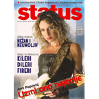 Ana on the cover of STATUS Magazine (Serbia)
