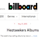 Can You Stand The Heat debuts #7 on The Heatseekers charts