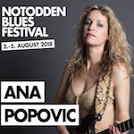 Ana at Notodden blues fest. 18